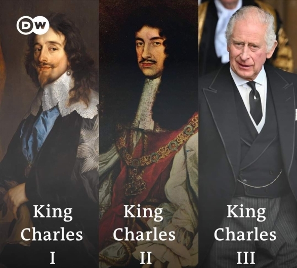 英國史上的三位查理王。